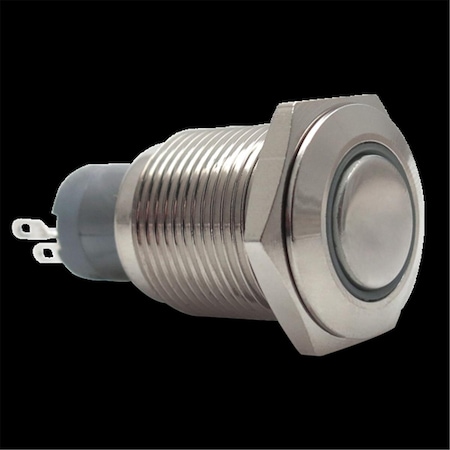 Autoloc Power Accessories 12mm Domed Momentary Billet Button 526